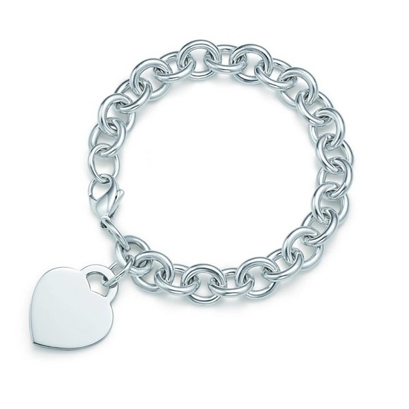 Tiffany & Co. Jewelry - Tiffany & Co. Heart Tag Bracelet 7.5 Inch New in Box